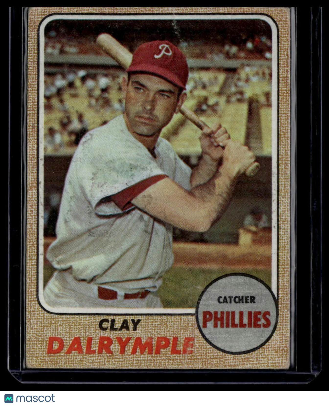 1968 Topps #567 Clay Dalrymple None