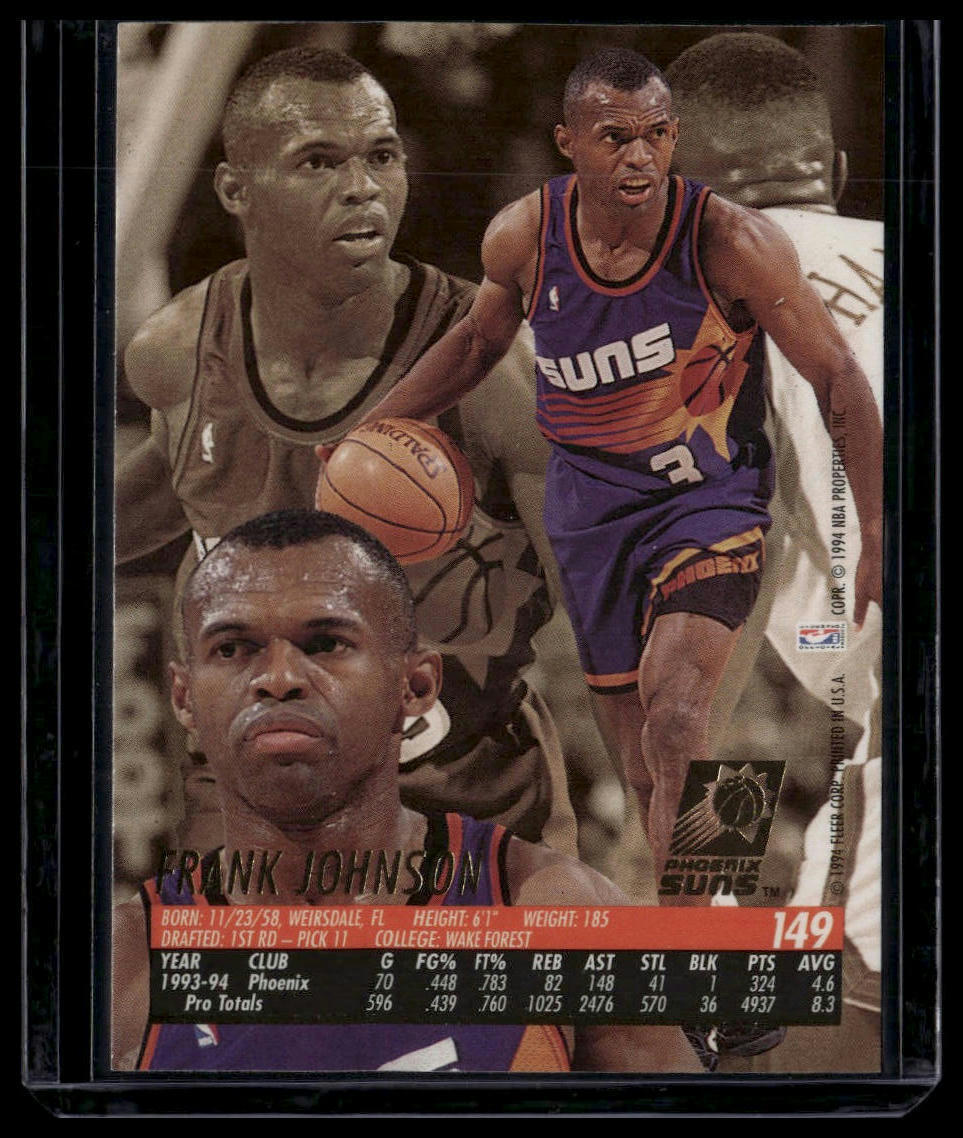 1994-95 Ultra #149 Frank Johnson
