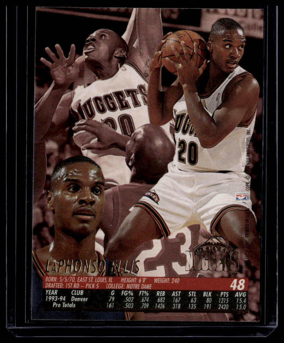 1994-95 Ultra #48 LaPhonso Ellis