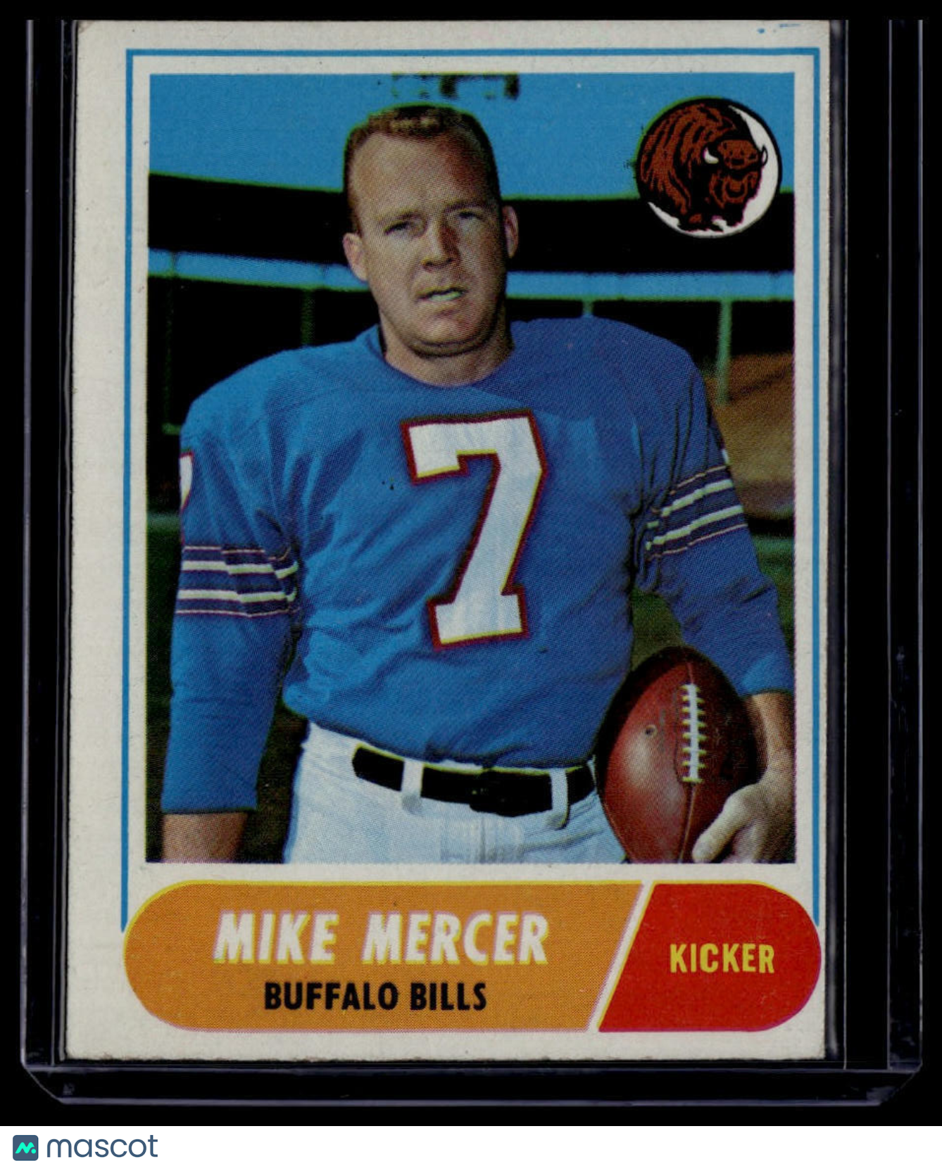 1968 Topps #123 Mike Mercer