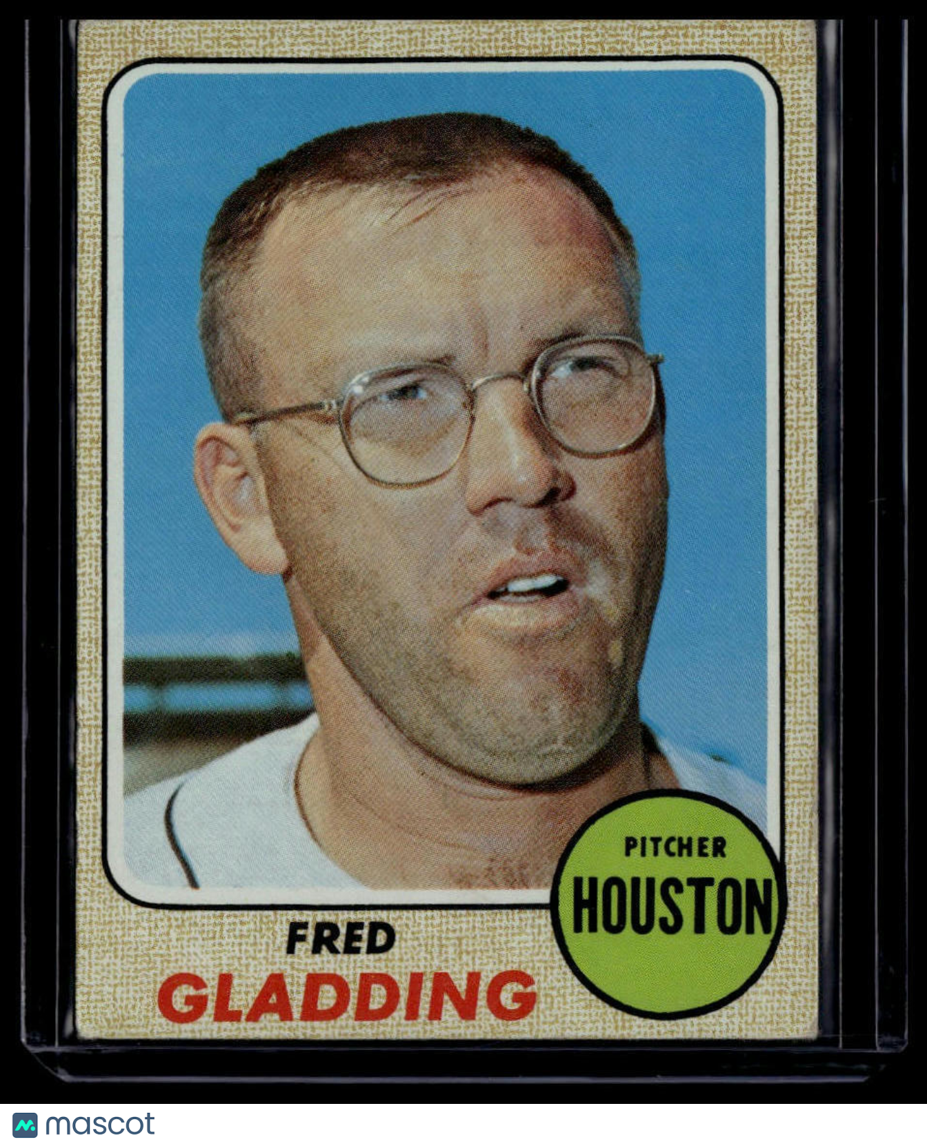1968 Topps #423 Fred Gladding