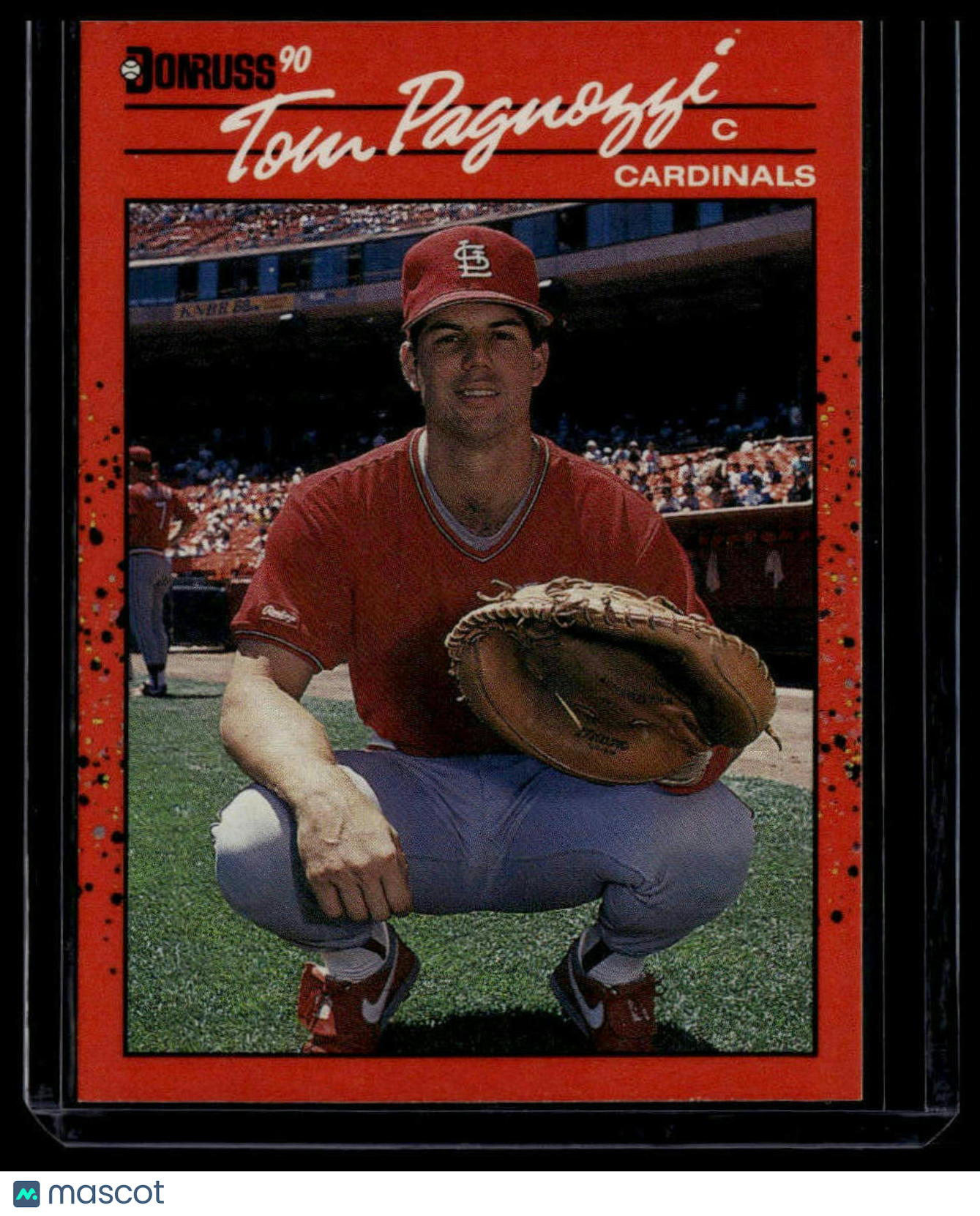 1990 Donruss #591b Tom Pagnozzi