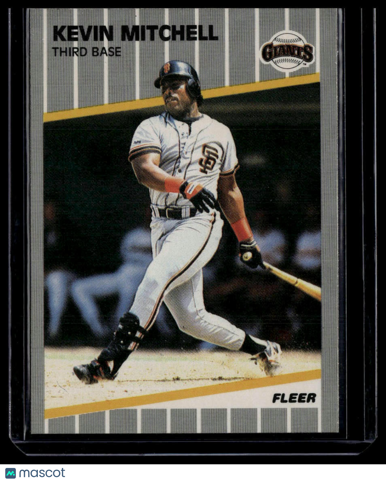 1989 Fleer #336 Kevin Mitchell