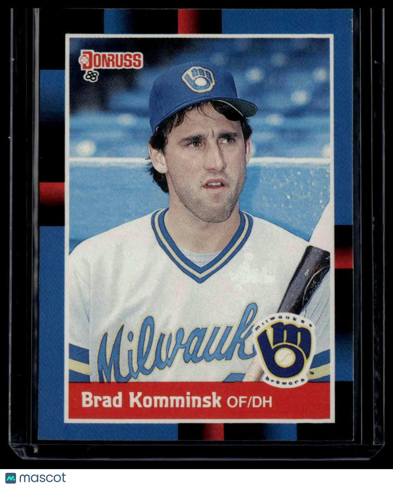 1988 Donruss #583c Brad Komminsk