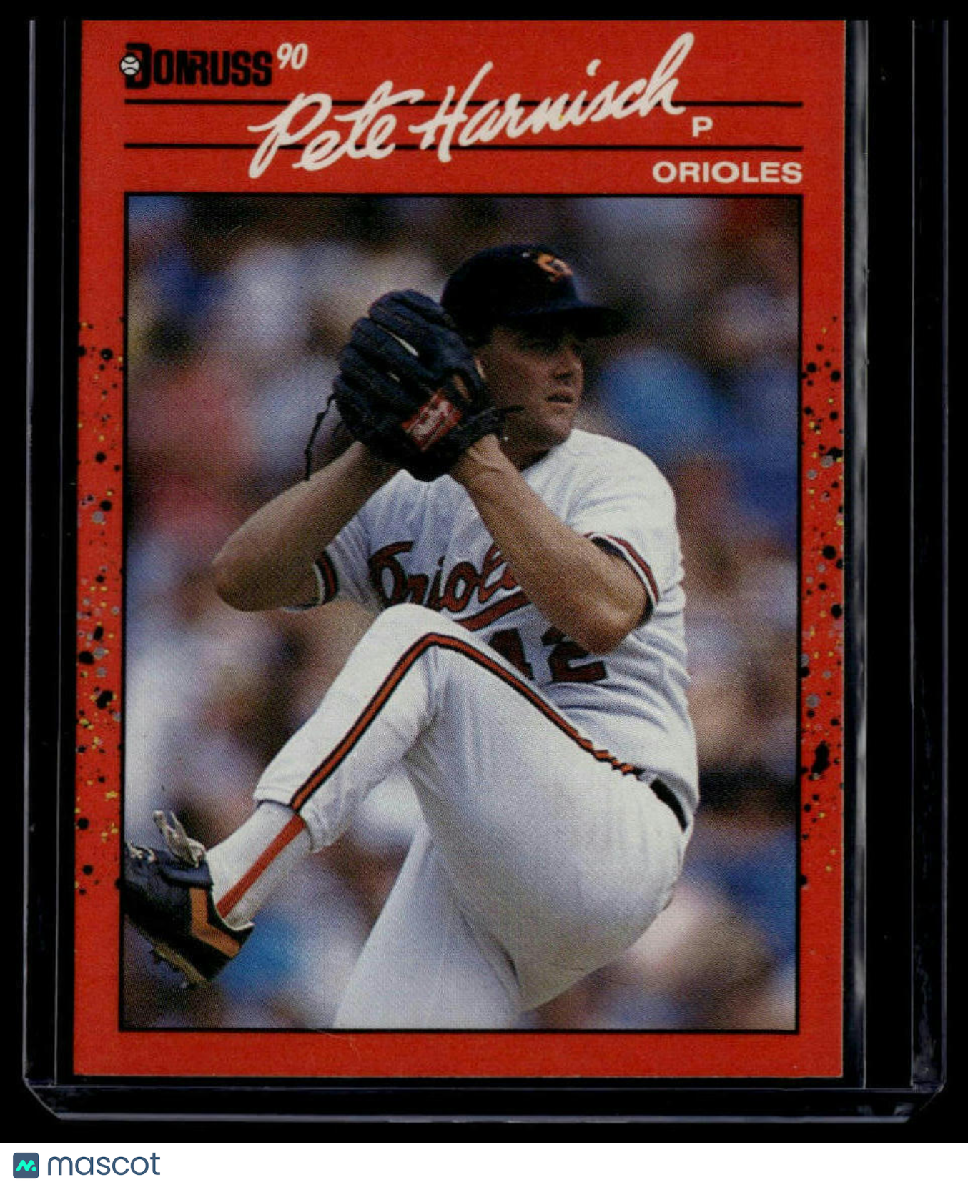 1990 Donruss #596c Pete Harnisch