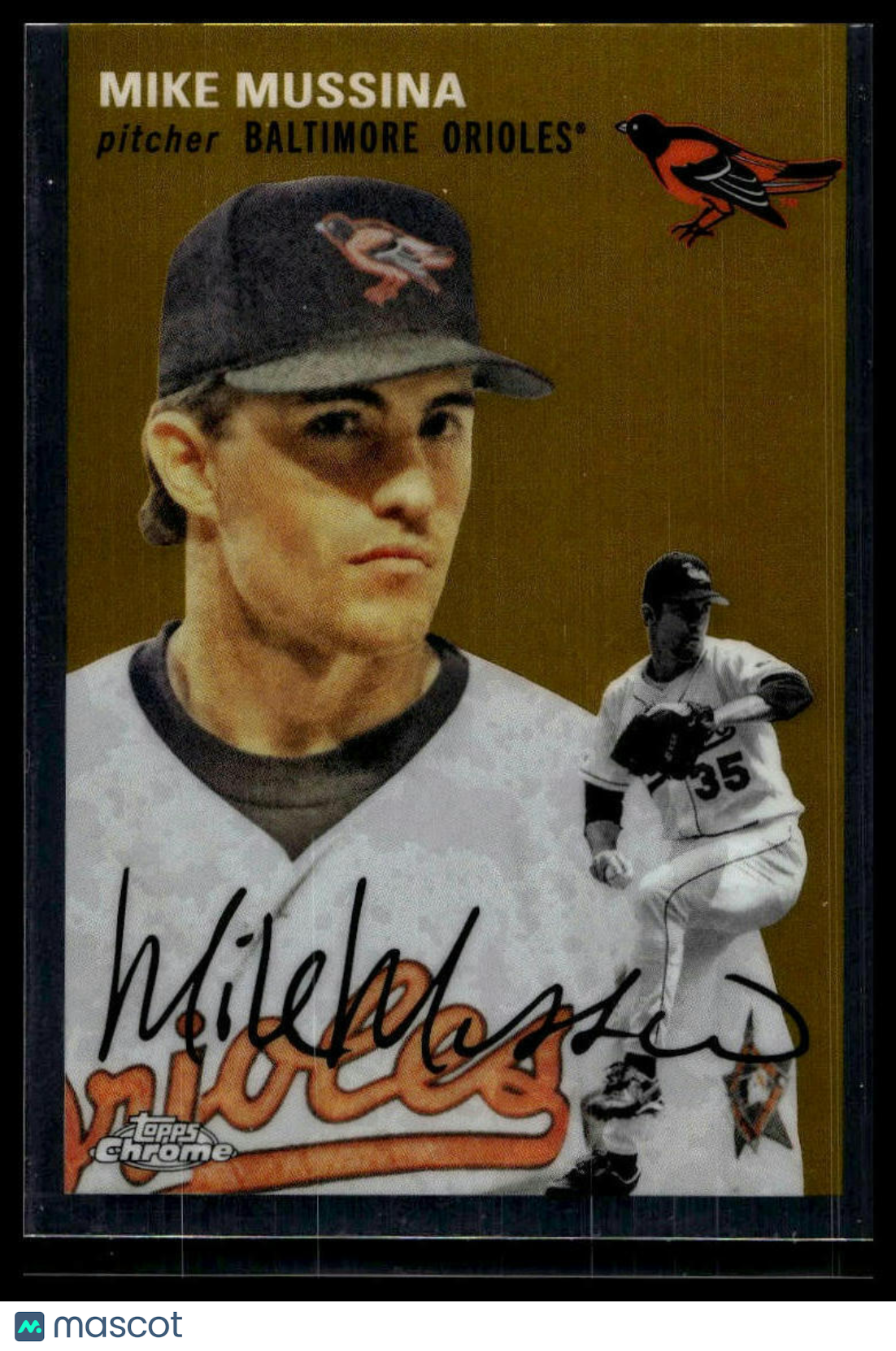 2023 Topps Chrome Platinum Anniversary #497 Mike Mussina