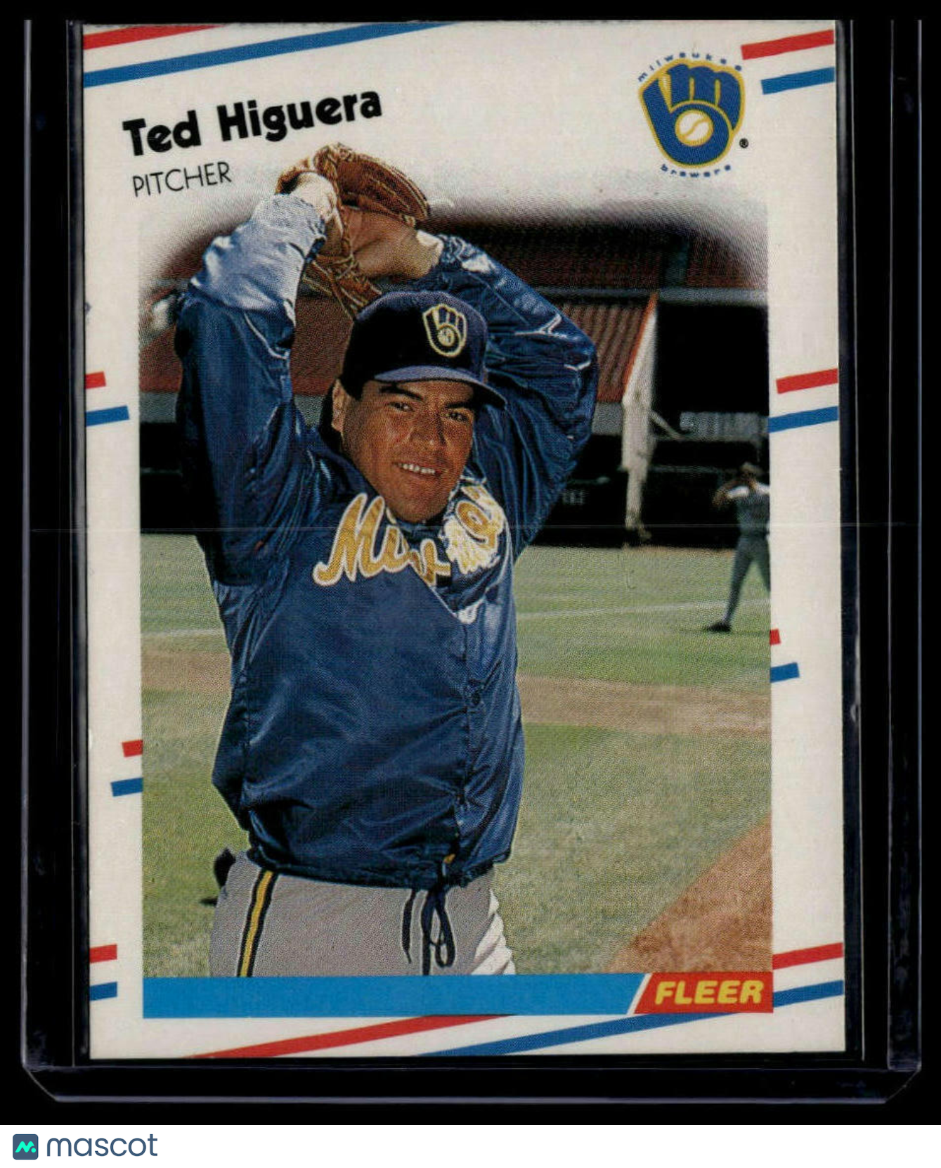 1988 Fleer #166 Ted Higuera