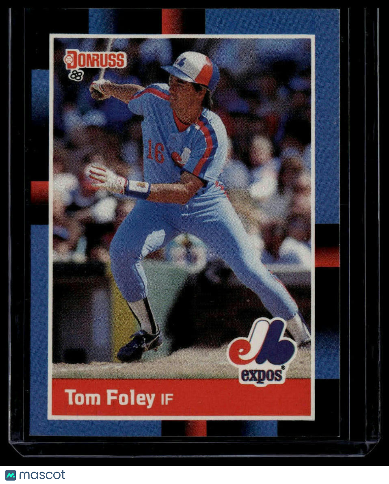 1988 Donruss #303b Tom Foley