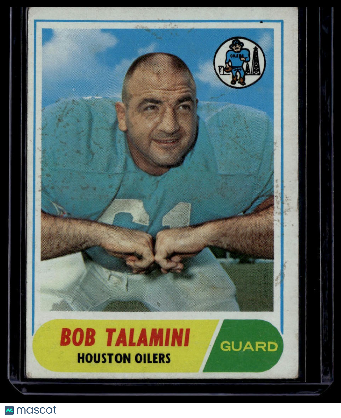 1968 Topps #68 Bob Talamini