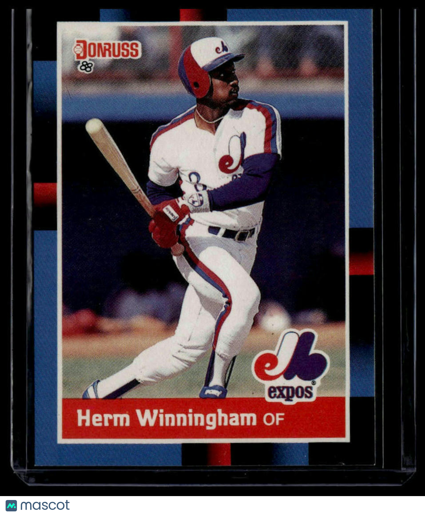 1988 Donruss #581c Herm Winningham