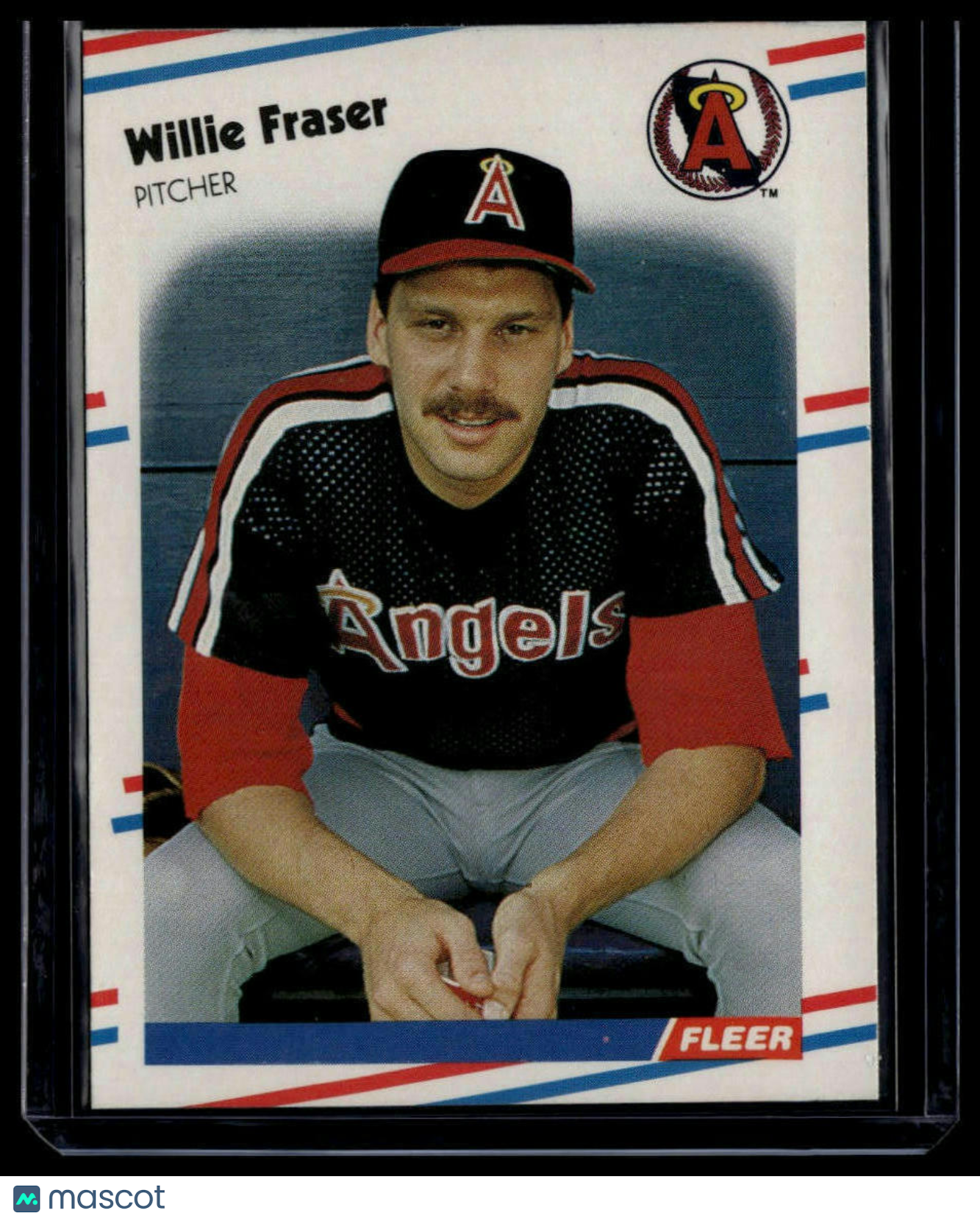 1988 Fleer #490 Willie Fraser