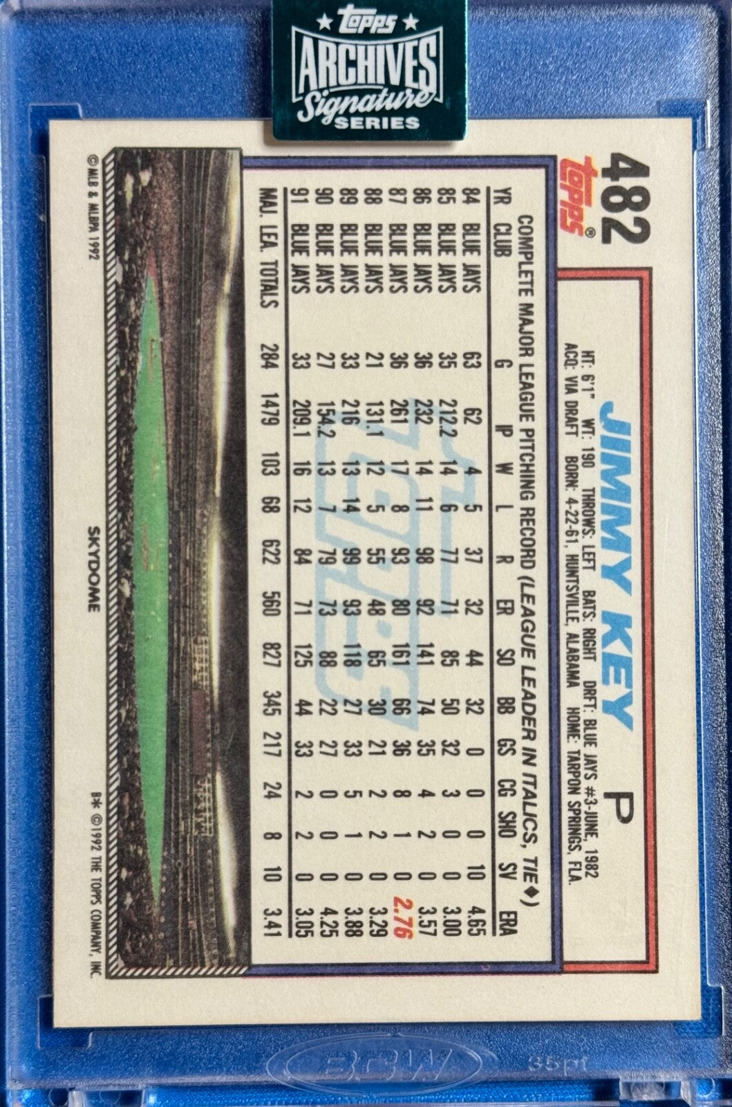 2024 Topps Archives Signature Series Jose Canseco card #200 SP 3/51