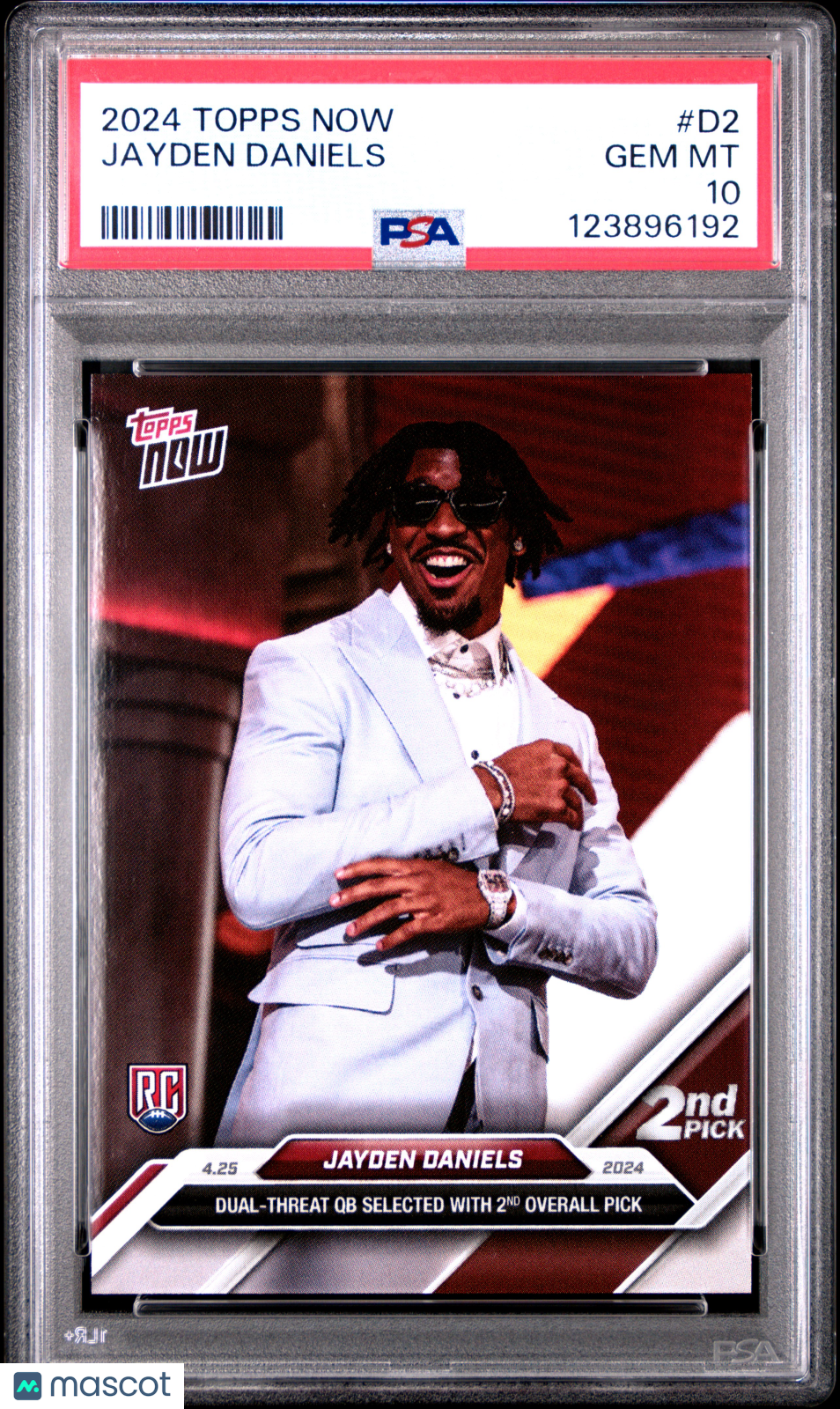 2024 Topps Now Jayden Daniels #D2 PSA 10