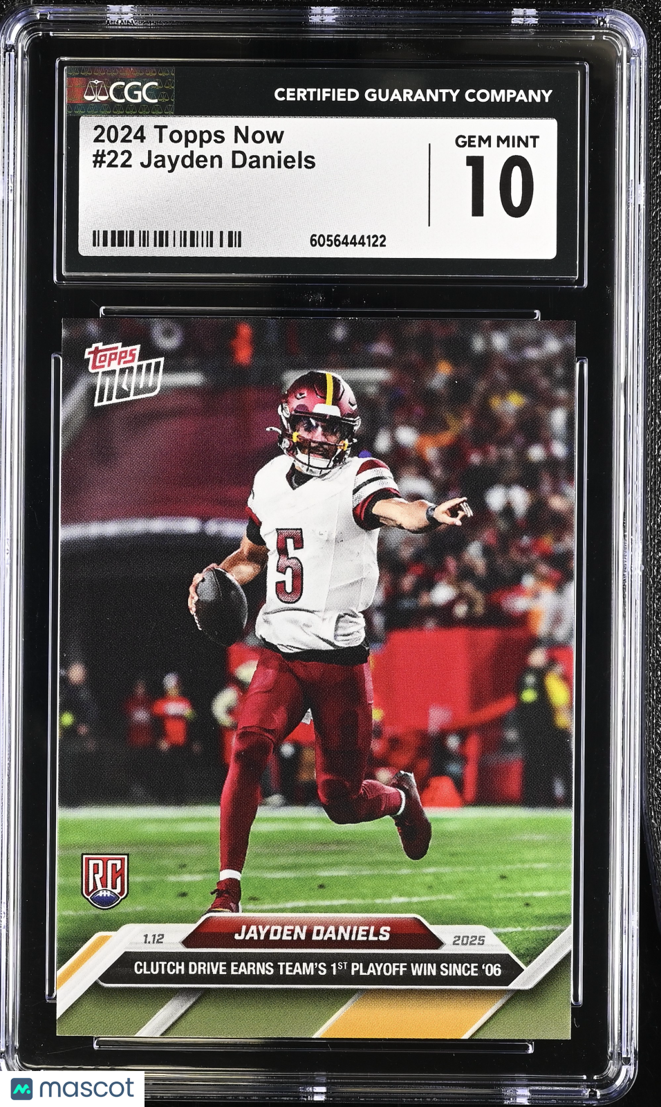 2024 Topps Now Jayden Daniels #22 CGC 10