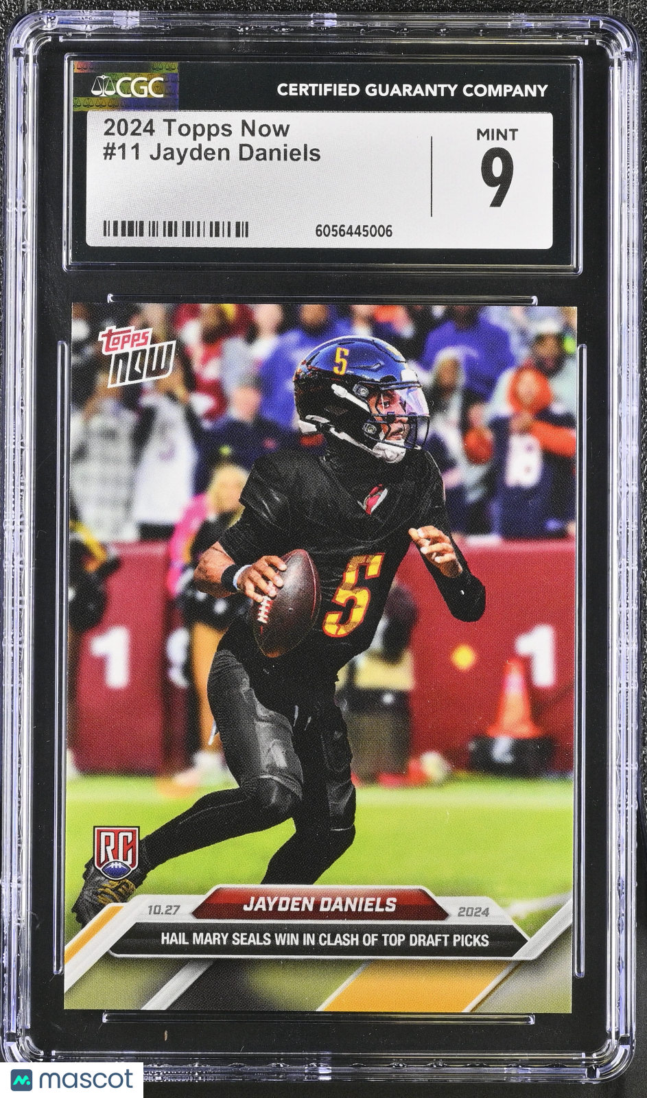 2024 Topps Now Jayden Daniels #11 CGC 9