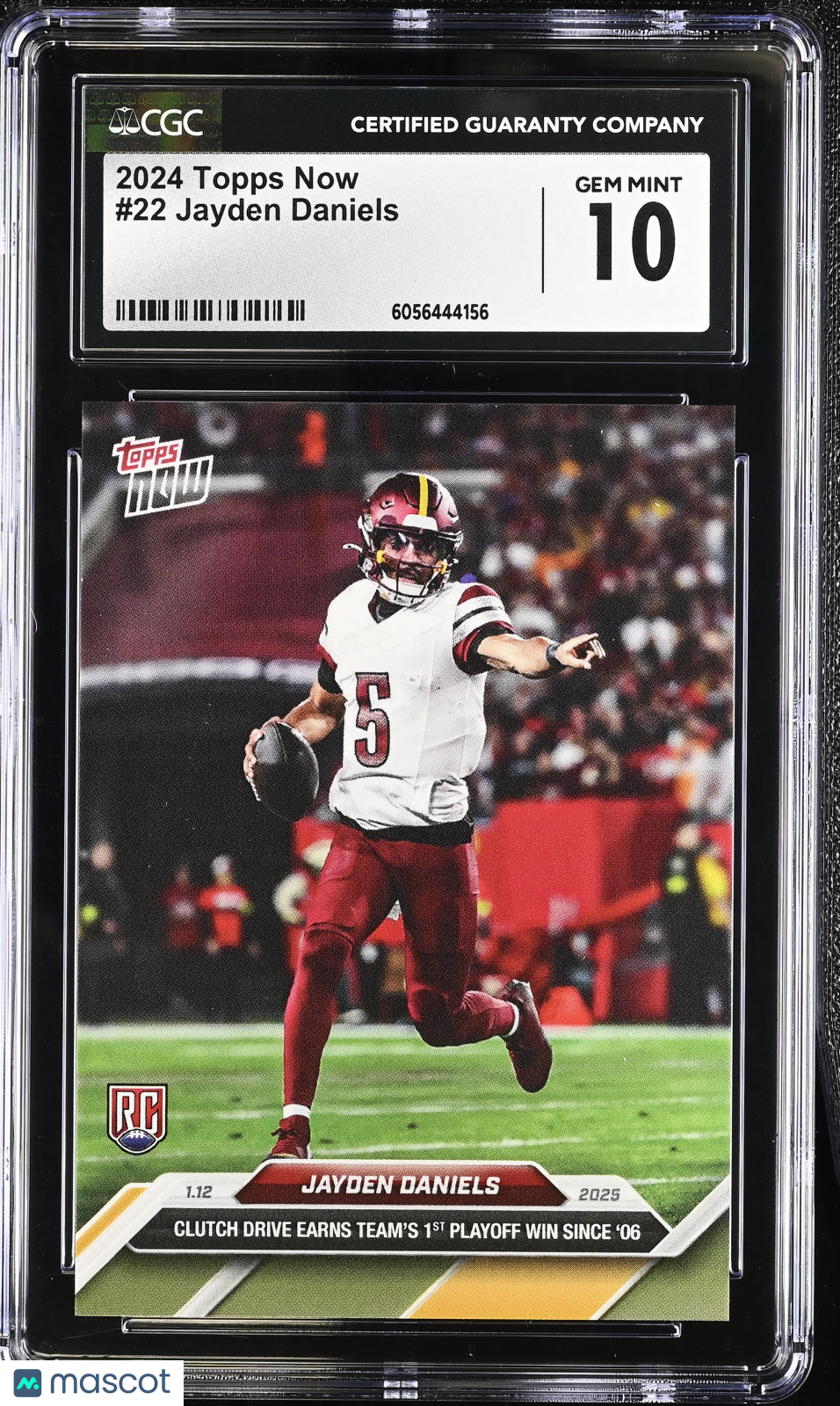 2024 Topps Now Jayden Daniels #22 CGC 10