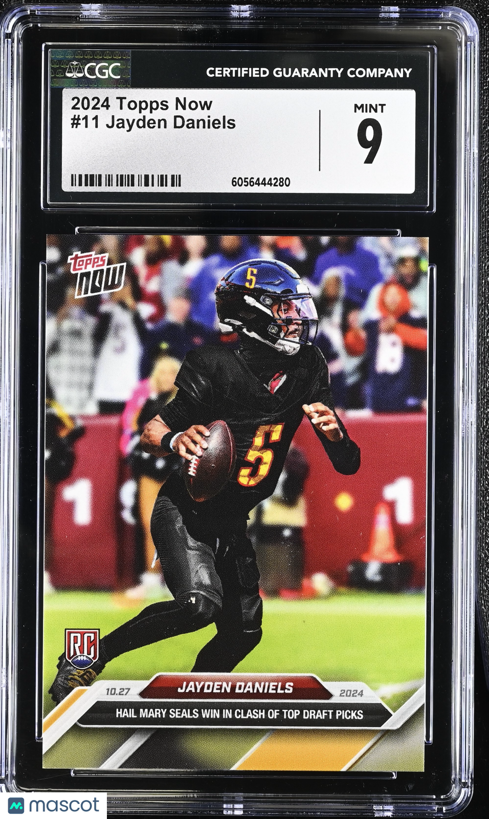 2024 Topps Now Jayden Daniels #11 CGC 9