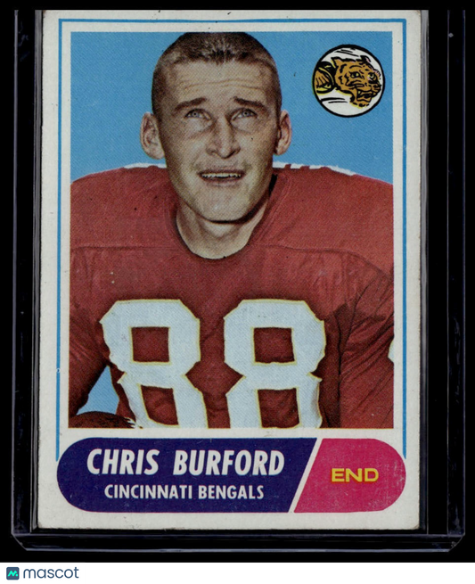 1968 Topps #43 Chris Burford