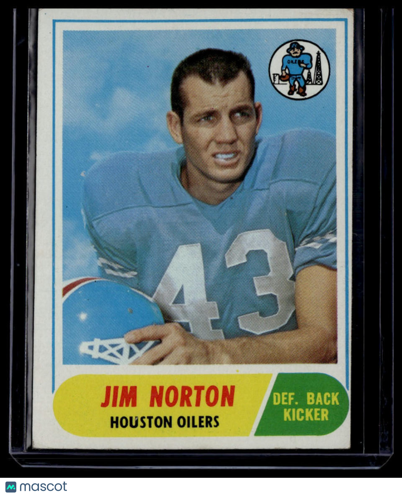 1968 Topps #41 Jim Norton