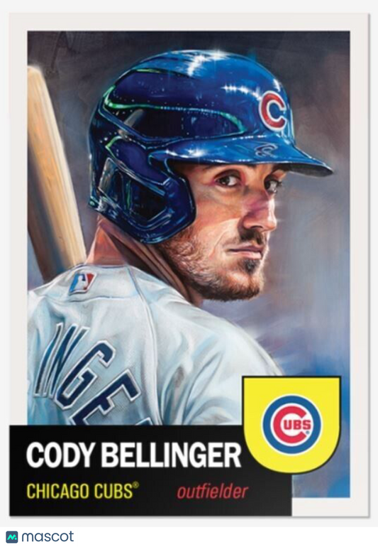 2024 Topps Living Set Card #742 Cody Bellinger Chicago Cubs PR 1520