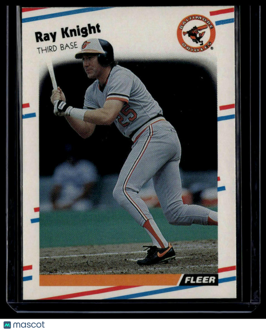 1988 Fleer #564 Ray Knight