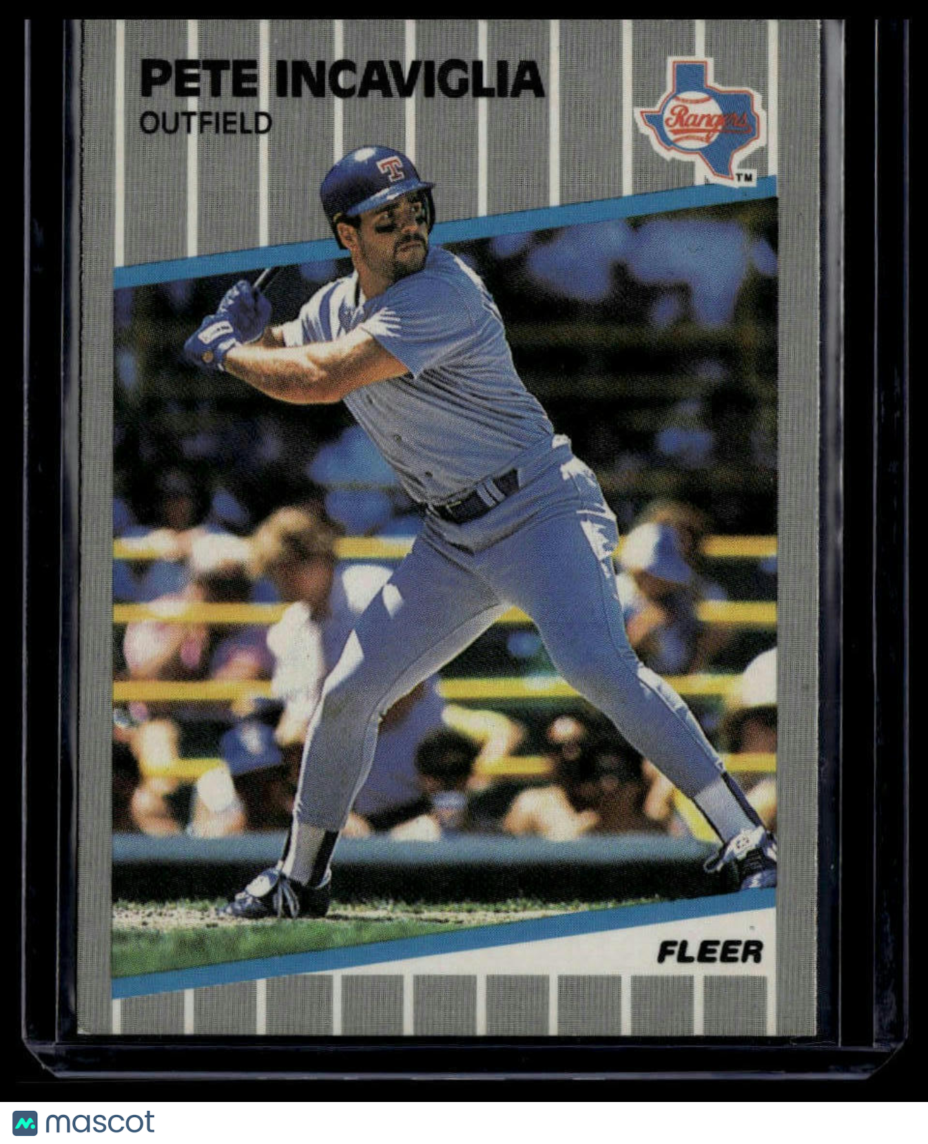 1989 Fleer #523 Pete Incaviglia
