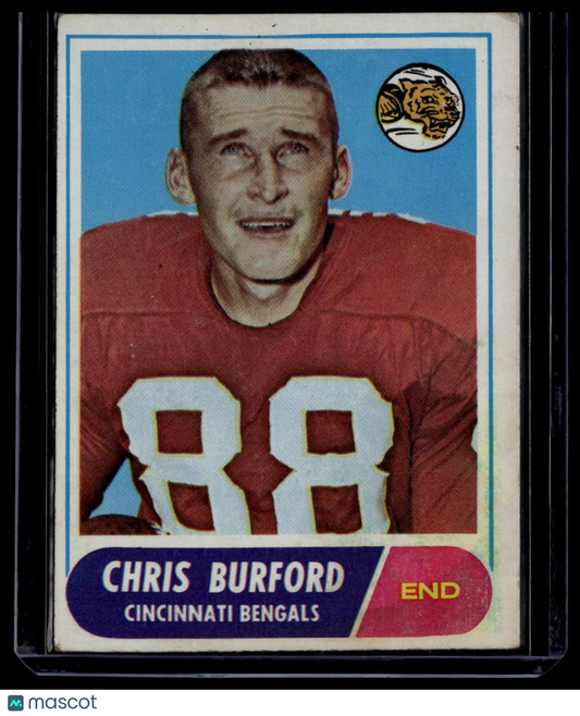 1968 Topps #43 Chris Burford