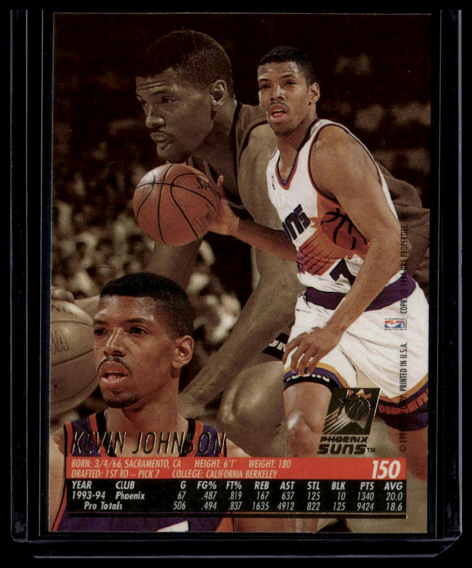 1994-95 Ultra #150 Kevin Johnson