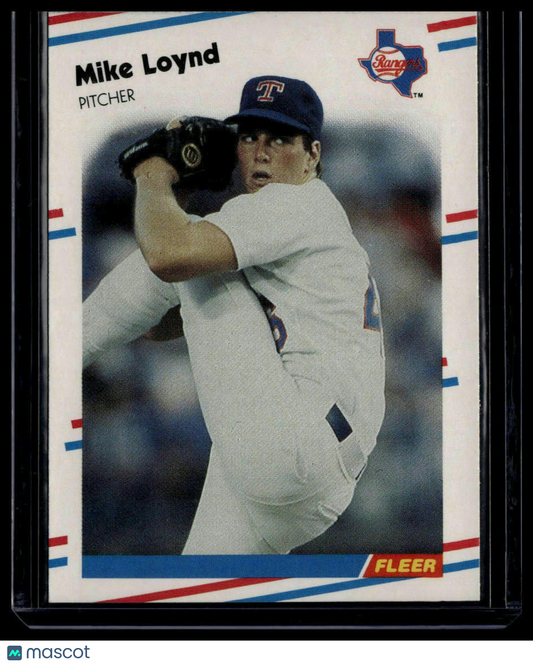 1988 Fleer #472 Mike Loynd