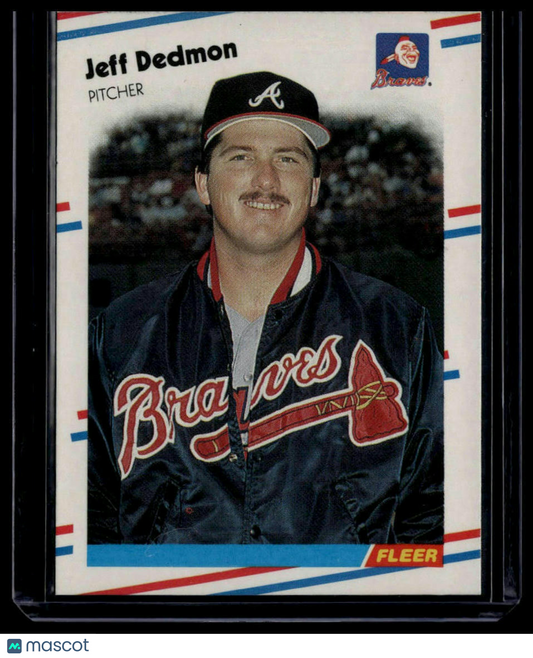 1988 Fleer #537 Jeff Dedmon