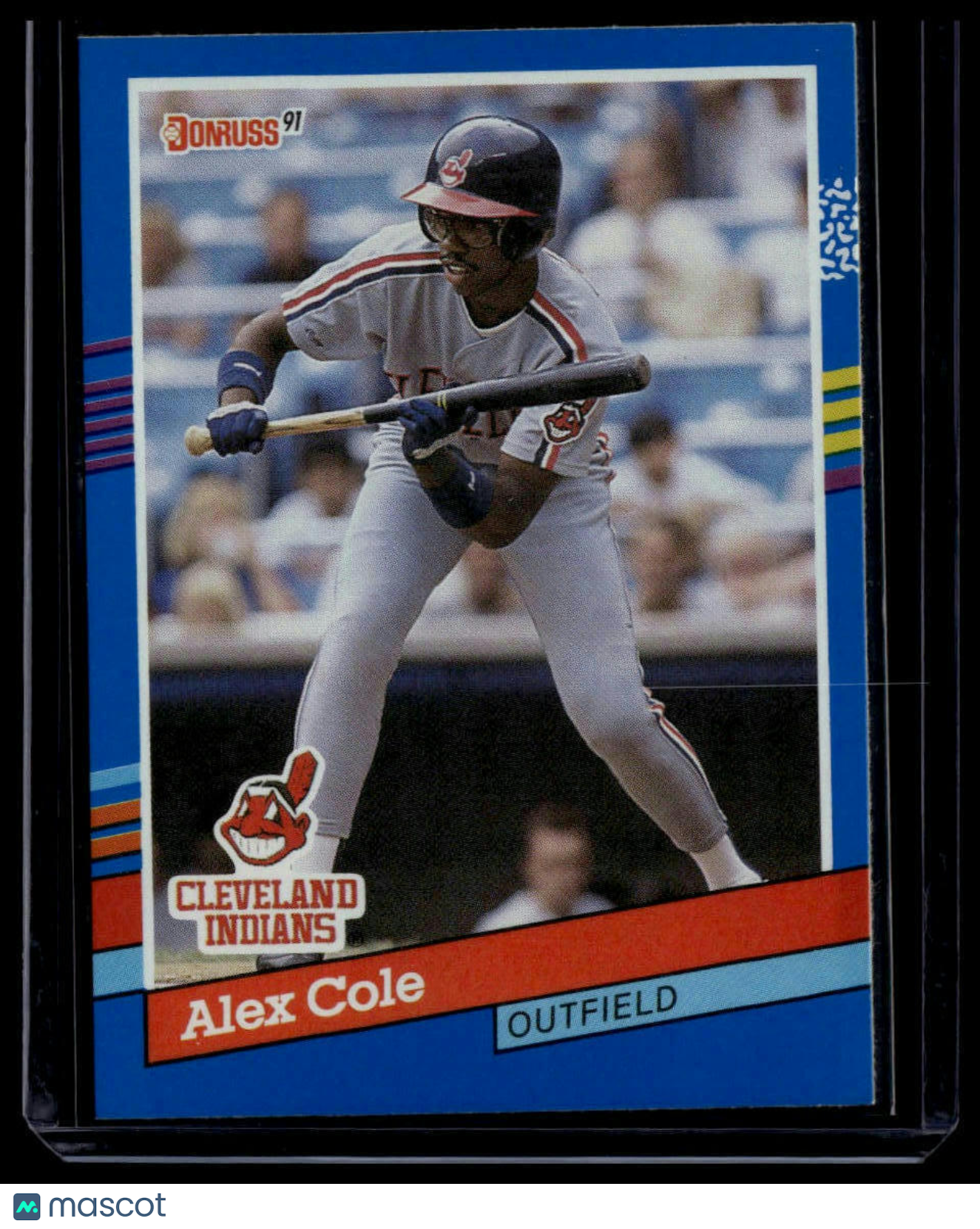 1991 Donruss #383a Alex Cole