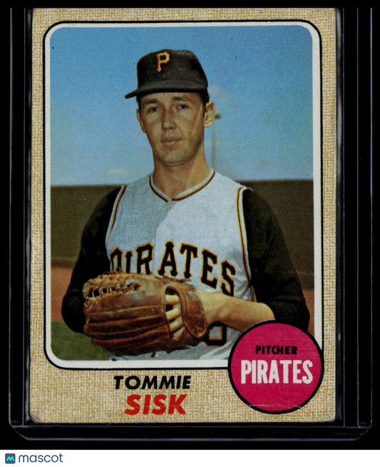 1968 Topps #429 Tommie Sisk None