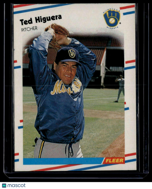 1988 Fleer #166 Ted Higuera