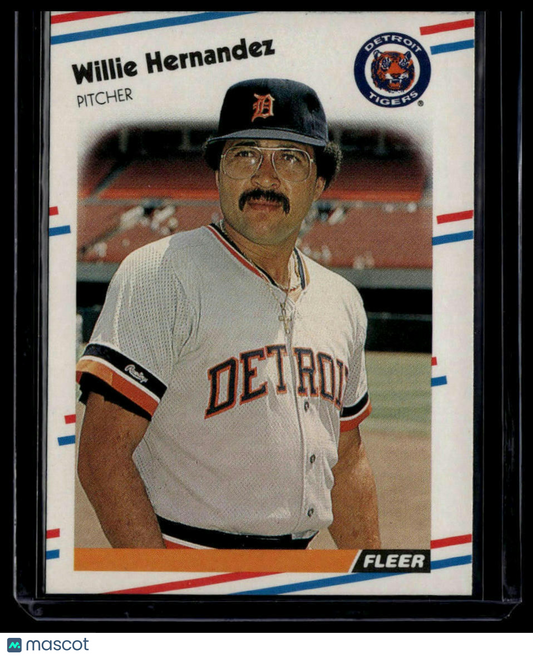 1988 Fleer #58 Willie Hernandez