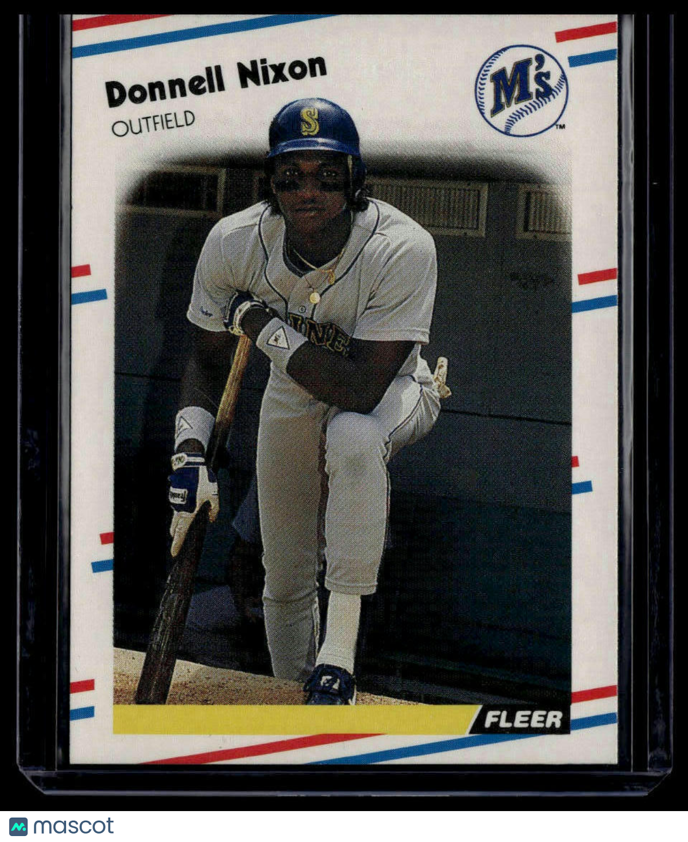 1988 Fleer #382 Donell Nixon