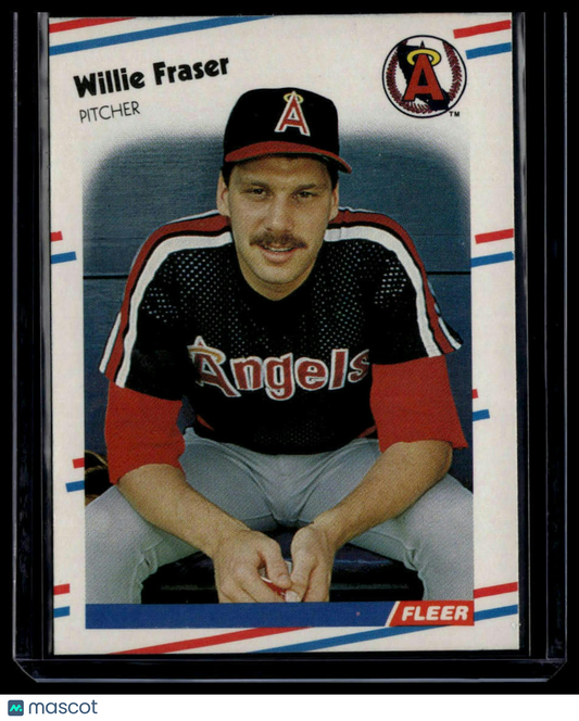 1988 Fleer #490 Willie Fraser