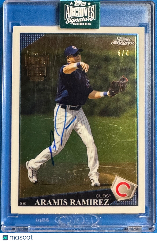 2024 Topps Archives - 2000 Topps Chrome Card # 109 Aramis Ramirez SP 4/4