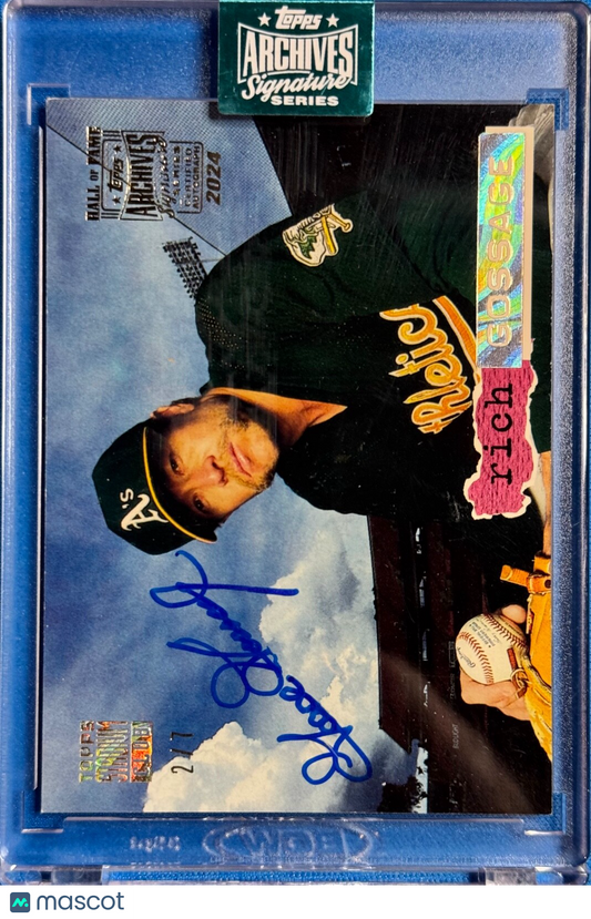 2024 Topps Archives Signature Series Rich Gossage card #191 SP 2/7