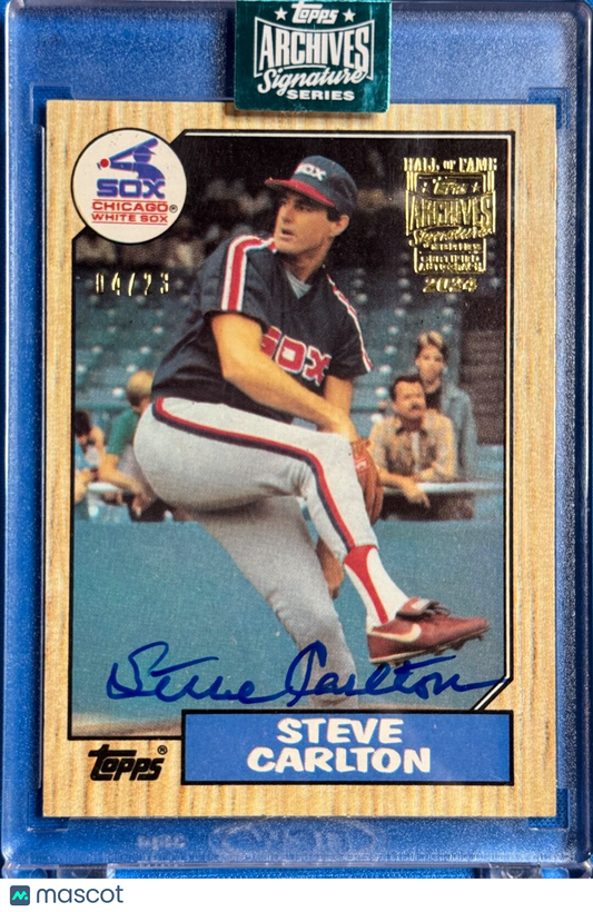 2024 Topps Archives Signature Series Steve Carlton #718 SP 4/23