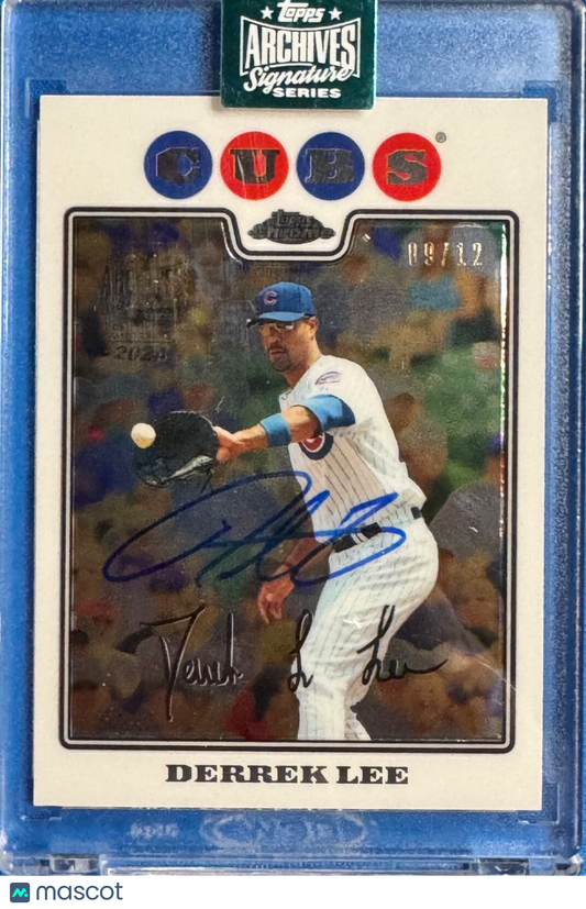 2024 Topps Archives Signature Series Derrek Lee card #91 SP 9/12