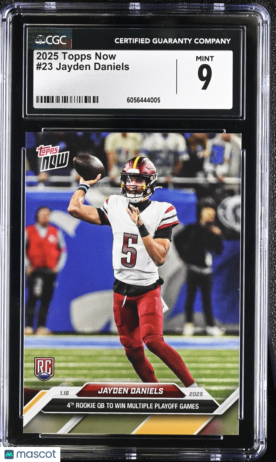 2025 Topps Now Jayden Daniels #23 CGC 9