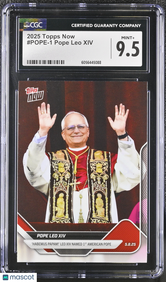 2025 Topps Now #POPE-1 CGC 9.5
