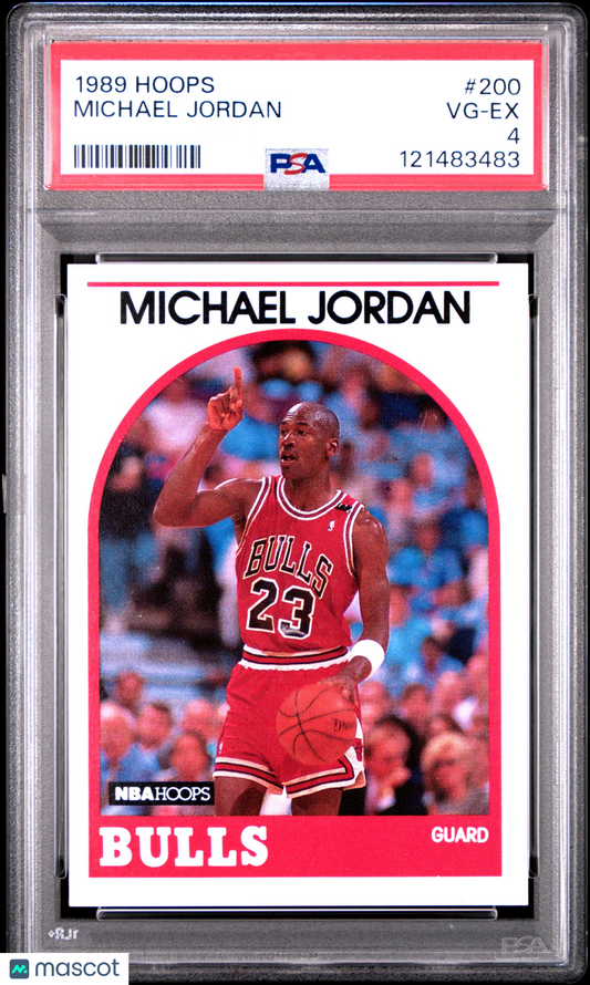 1989 Hoops Michael Jordan #200 PSA 4