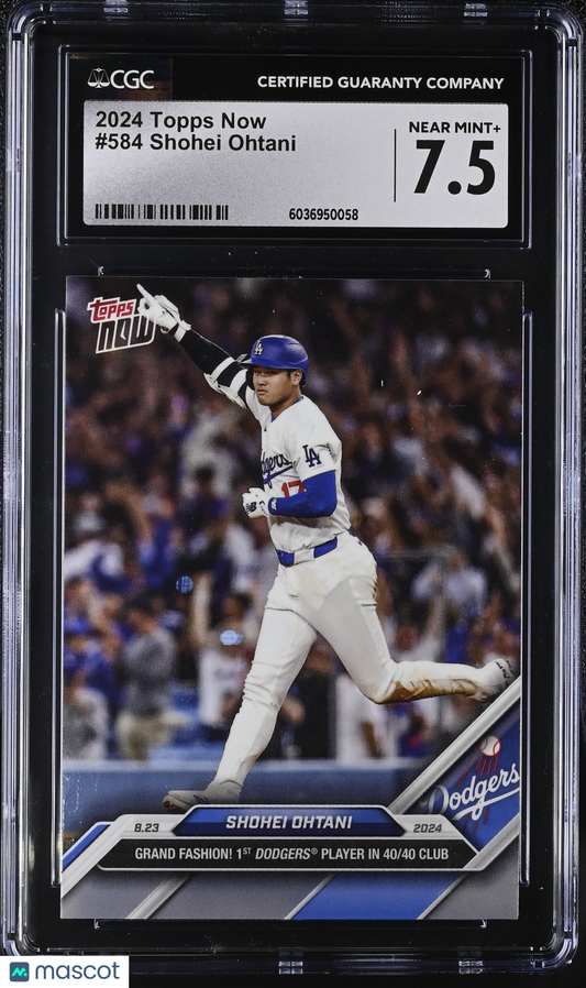 2024 Topps Now Shohei Ohtani #584 CGC 7.5
