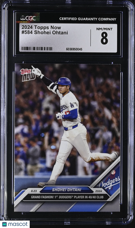 2024 Topps Now Shohei Ohtani #584 CGC 8