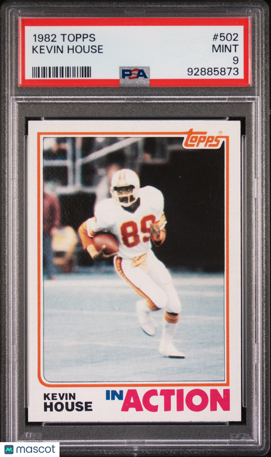 1982 Topps Kevin House #502 PSA 9