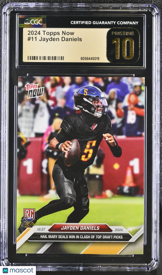 2024 Topps Now Jayden Daniels #11 CGC 10