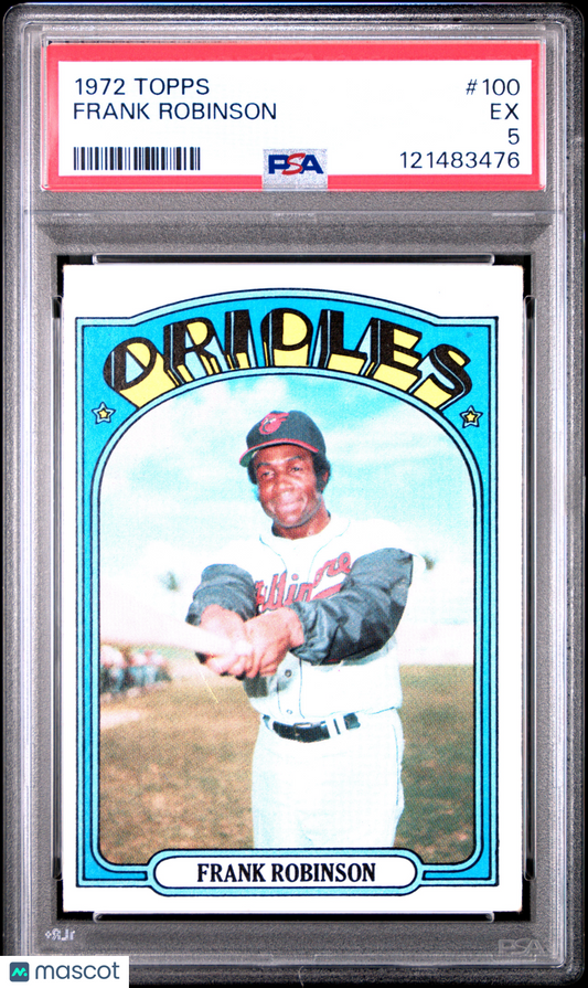 1972 Topps Frank Robinson #100 PSA 5