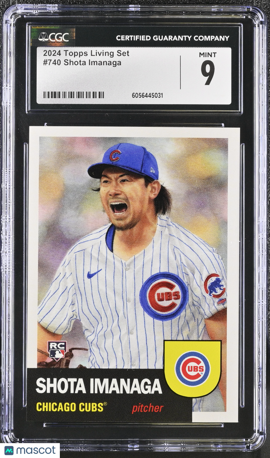 2024 Topps Living Set Shota Imanaga #740 CGC 9