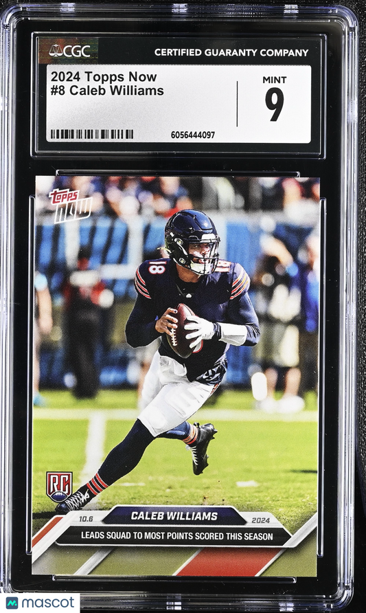 2024 Topps Now Caleb Williams #8 CGC 9